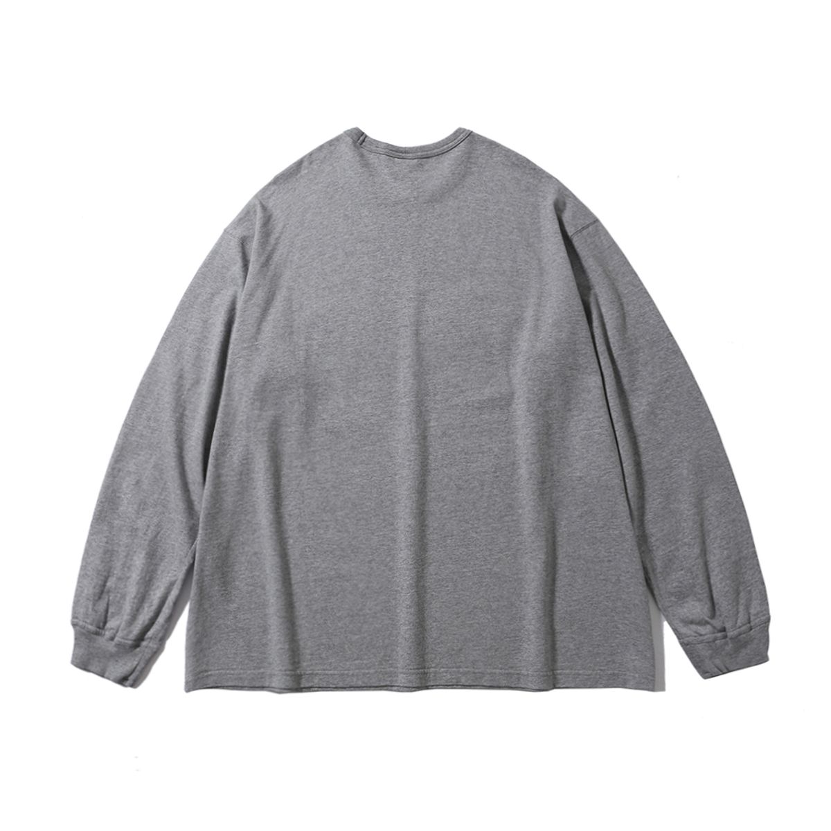 모이프(MOIF) [AW24]404 GNF(F) L/S TEE  / HEATHER GRAY