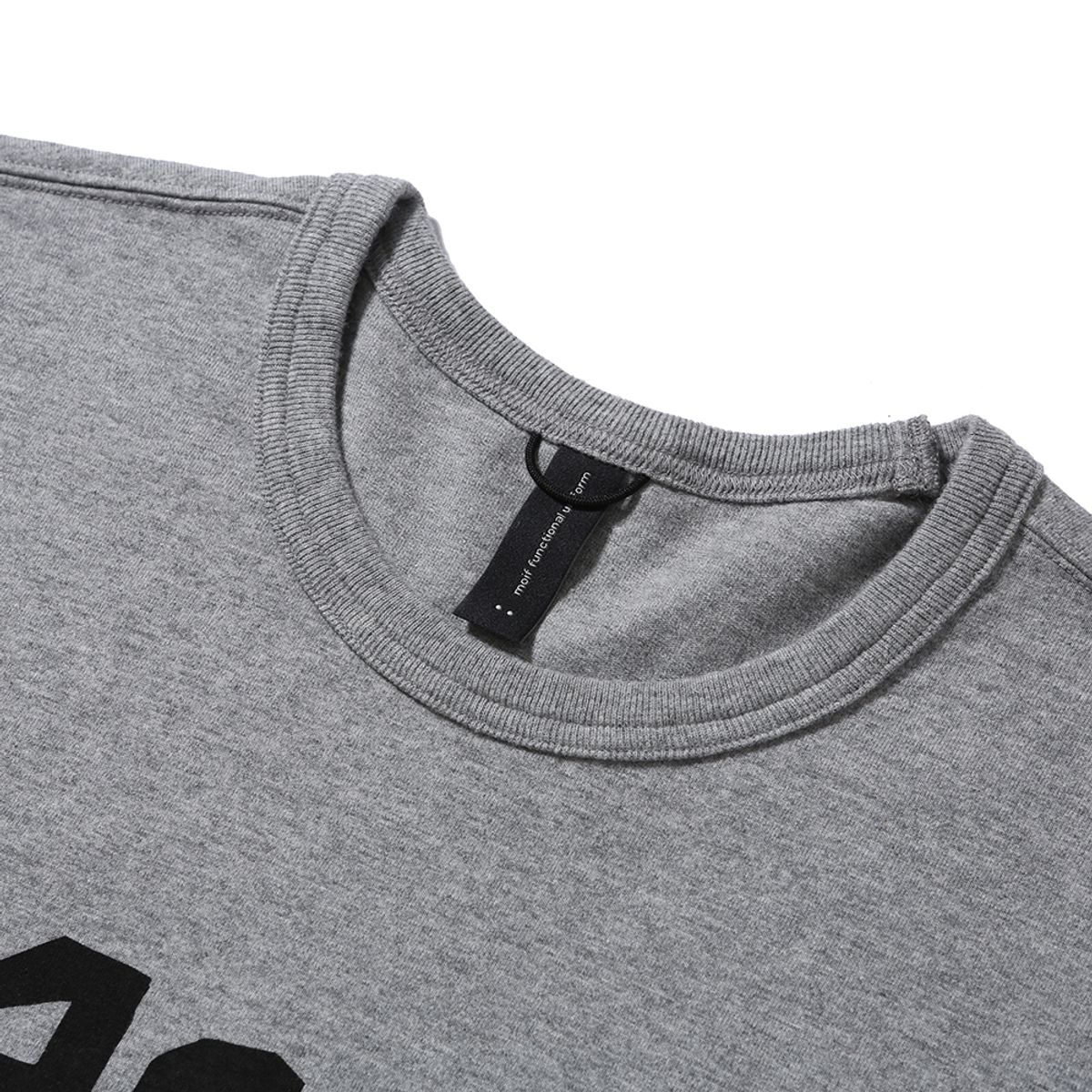 모이프(MOIF) [AW24]404 GNF(F) L/S TEE  / HEATHER GRAY