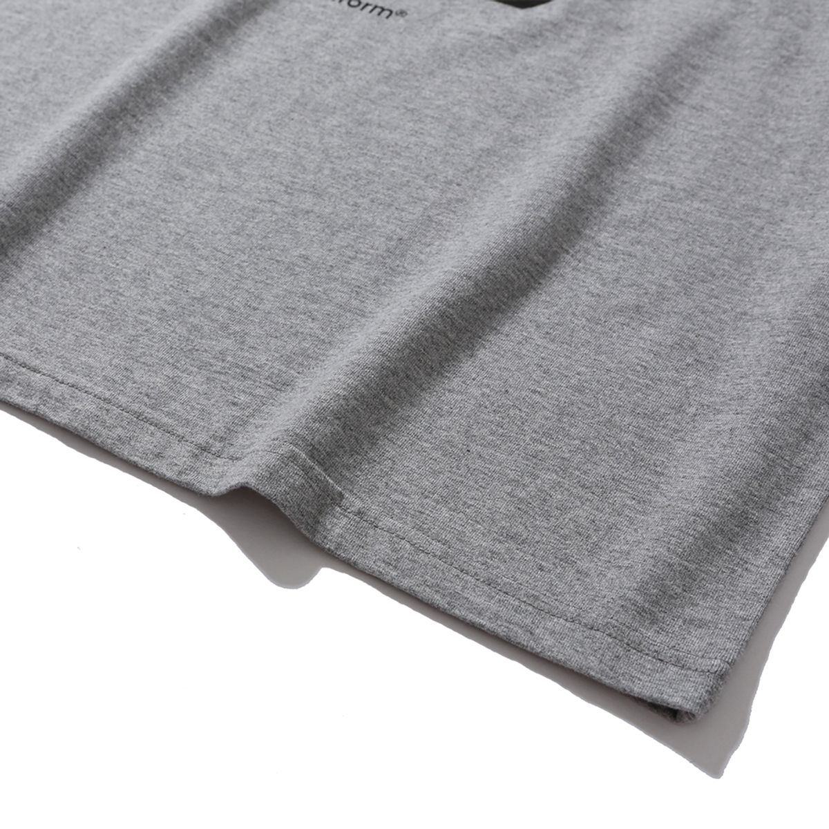 모이프(MOIF) [AW24]404 GNF(F) L/S TEE  / HEATHER GRAY