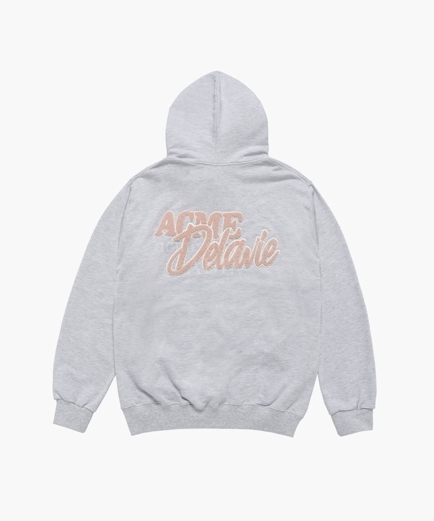 MUSINSA | acmé de la vie ROUND SCRIPT BOUCLE LOGO HOODIE (3