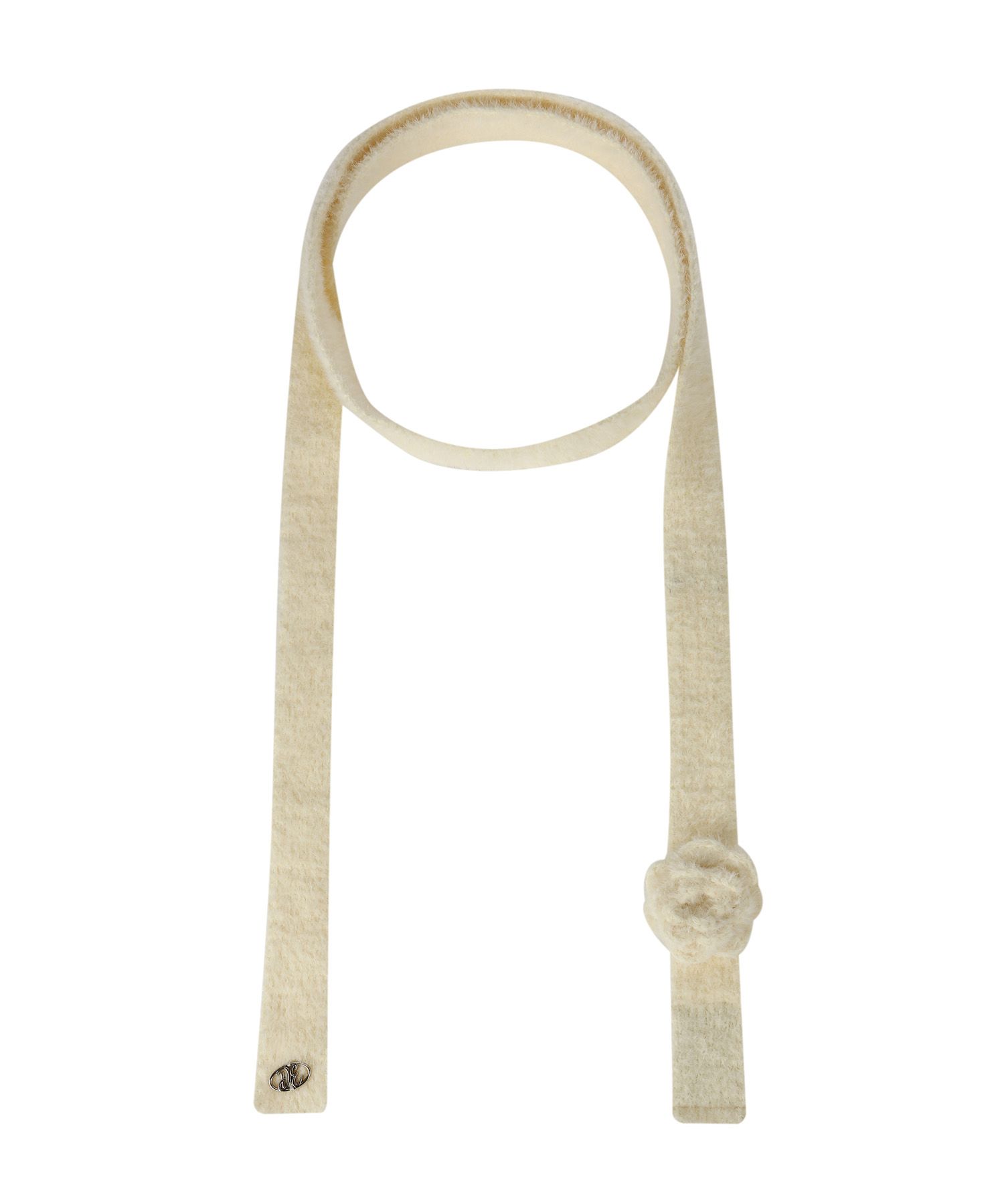 [EENK] / ☆ XOMILI Textured Muffler / Ivory XOMILI Textured Muffler - Black : EENK SHOP