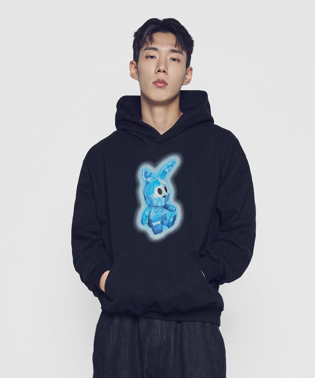 아크메드라비(ACME DE LA VIE) RETRO RABBIT HOODIE (3 COLOR)