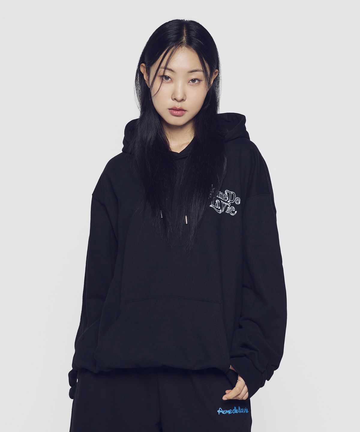 아크메드라비(ACME DE LA VIE) BLUR SKETCH BEAR HOODIE (3 COLOR)