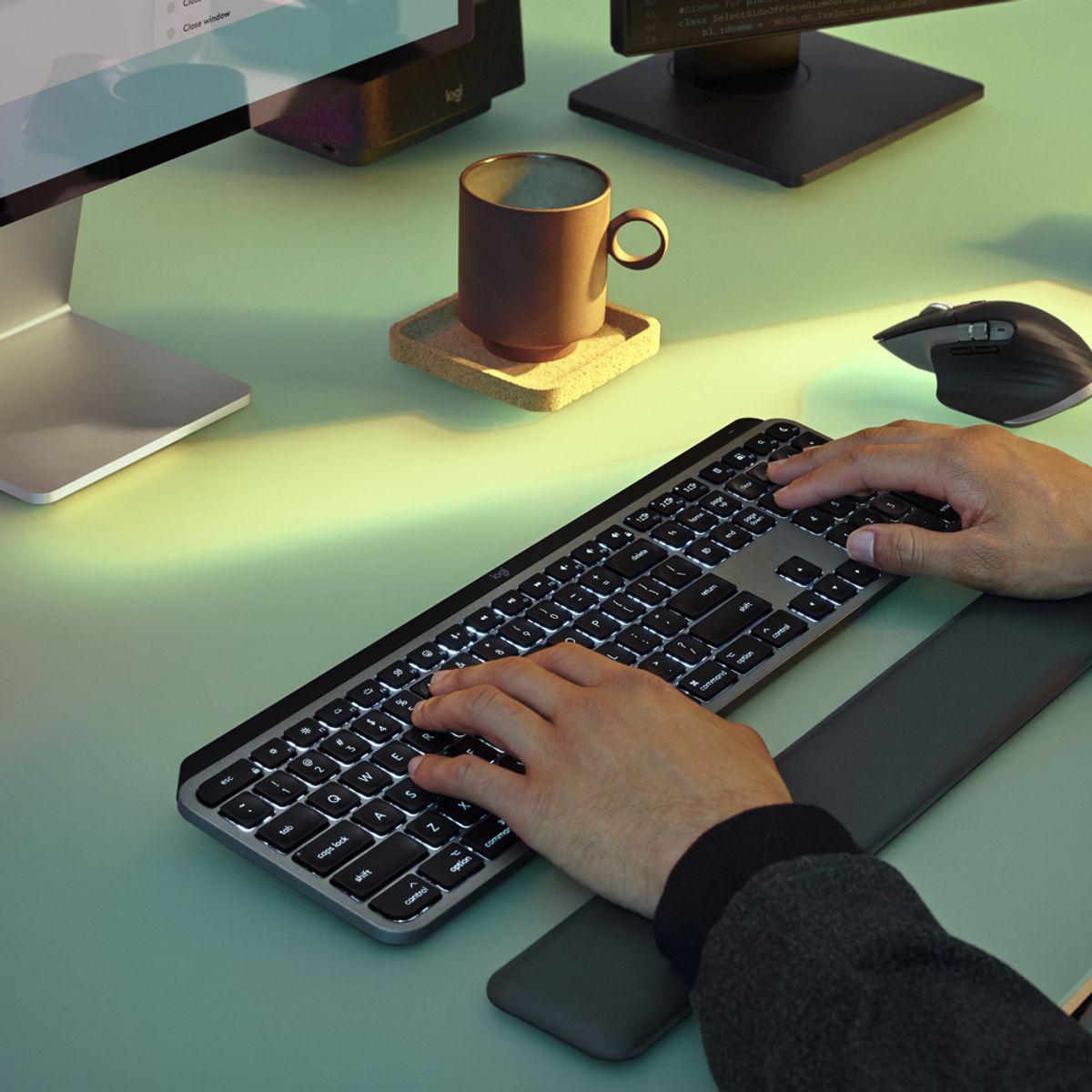 로지텍(LOGITECH) 로지텍코리아 MX Keys S for Mac 맥용 블루투스 무선 키보드