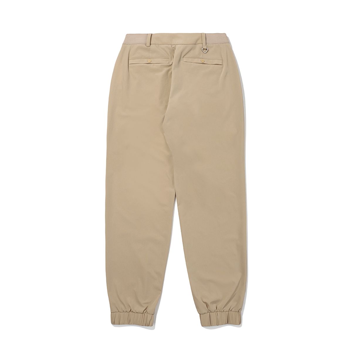 말본 골프(MALBON GOLF) 우븐 밴딩 조거 팬츠 BEIGE (WOMAN)