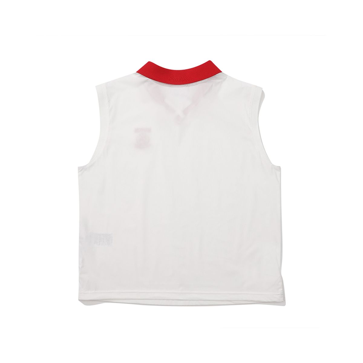 말본 골프(MALBON GOLF) 카라형 우븐 베스트 OFF WHITE (WOMAN)