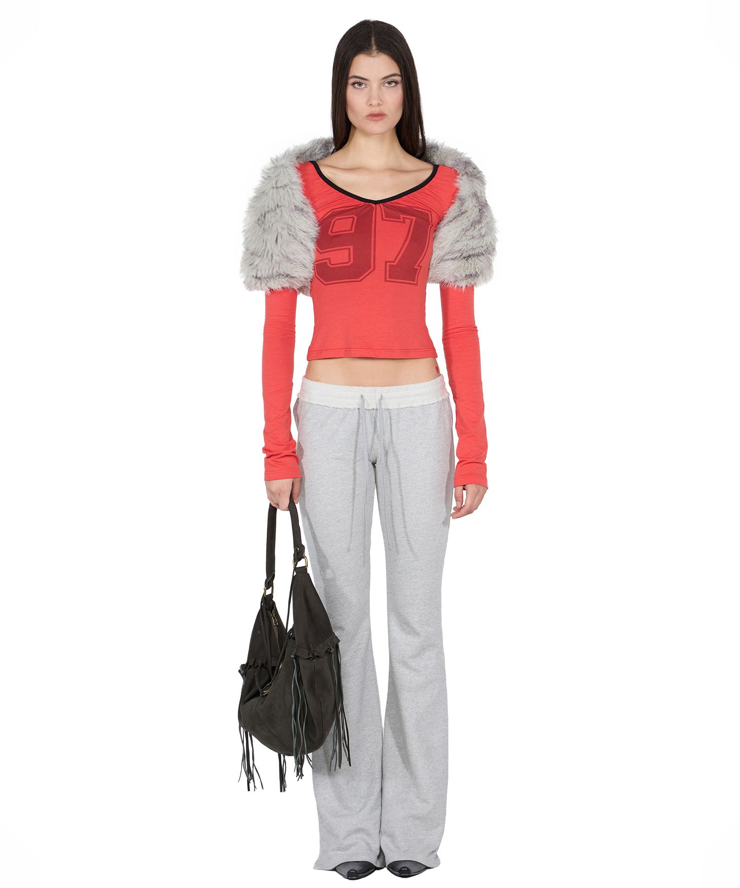 無料配送 ◆ SCULPTOR ◆ Glitter Boots Cut Sweatpants MUSINSA公式 | SCULPTOR Glitter Boots Cut Sweatpants Melange Gray