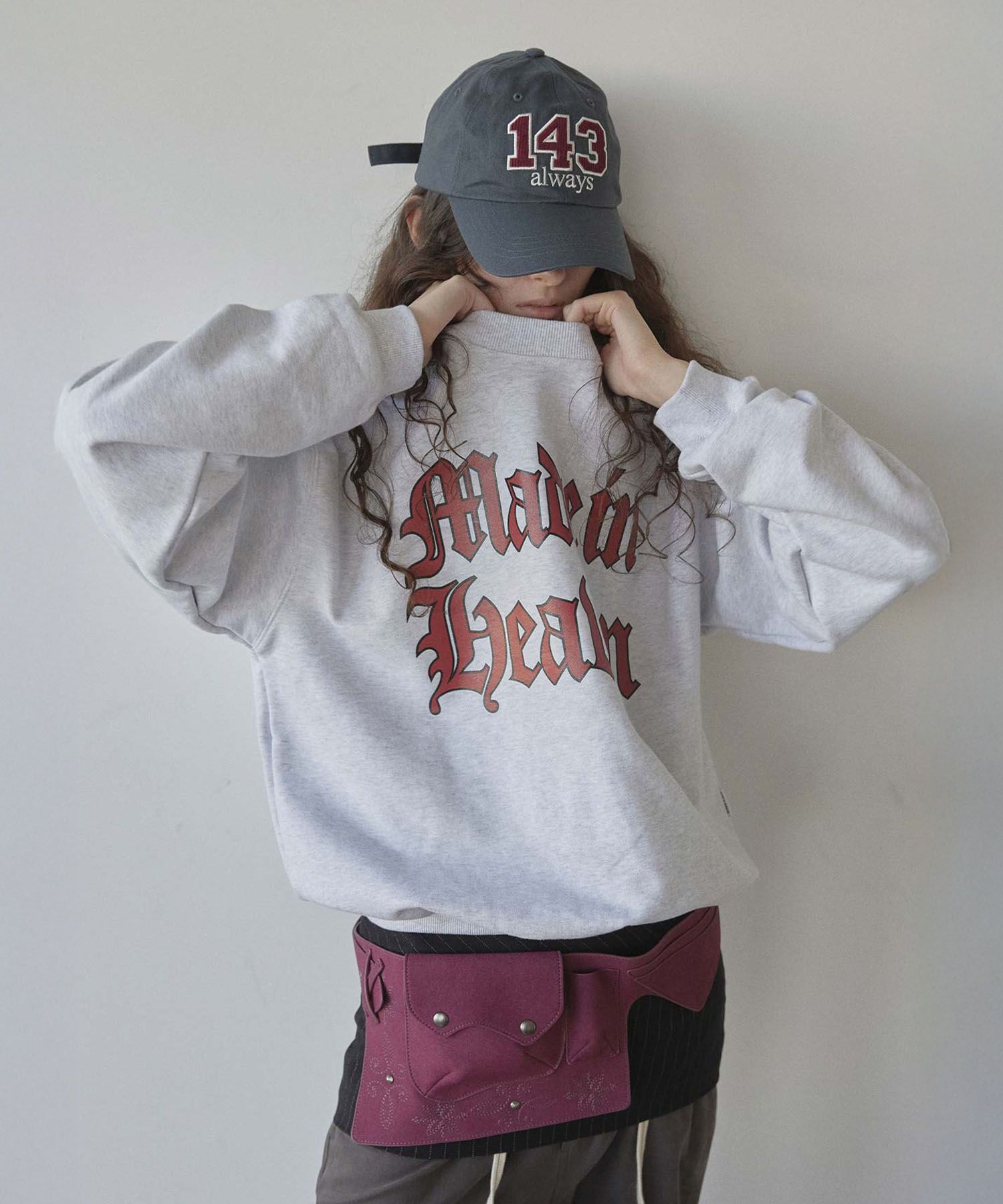 MUSINSA | SCULPTOR 143 Always Twill Ball Cap Charcoal