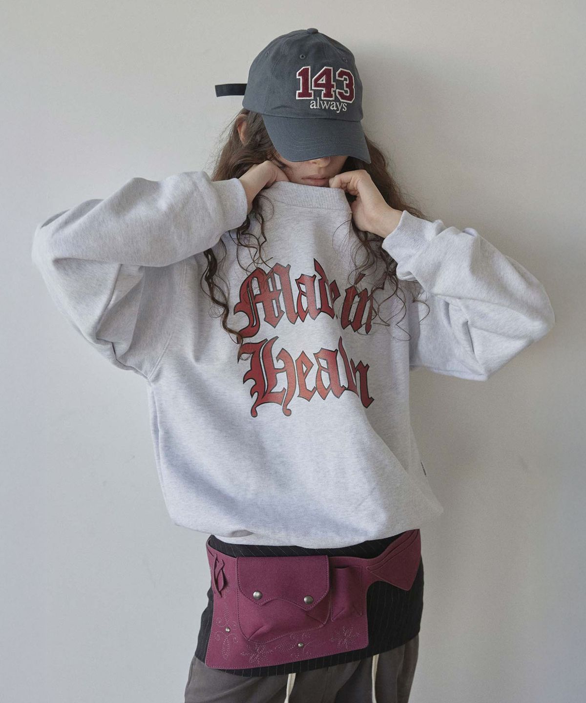 스컬프터(SCULPTOR) 143 Always Twill Ball Cap Charcoal