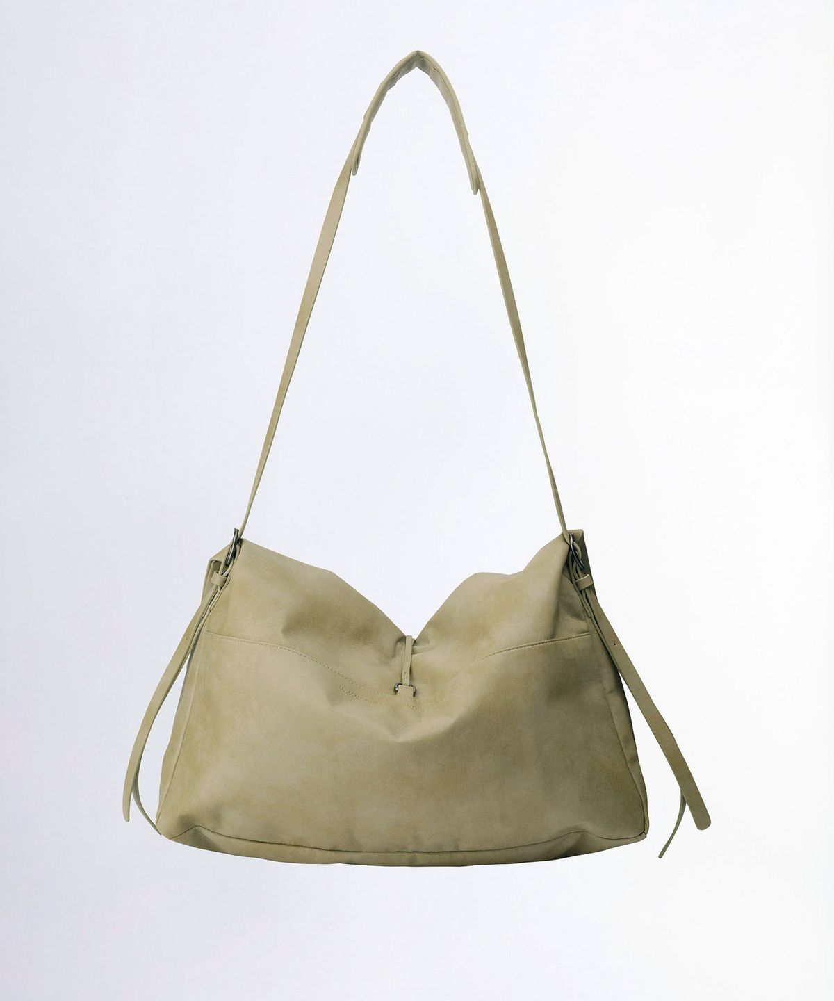 스컬프터(SCULPTOR) Folded Slouchy Bag Dirty Green