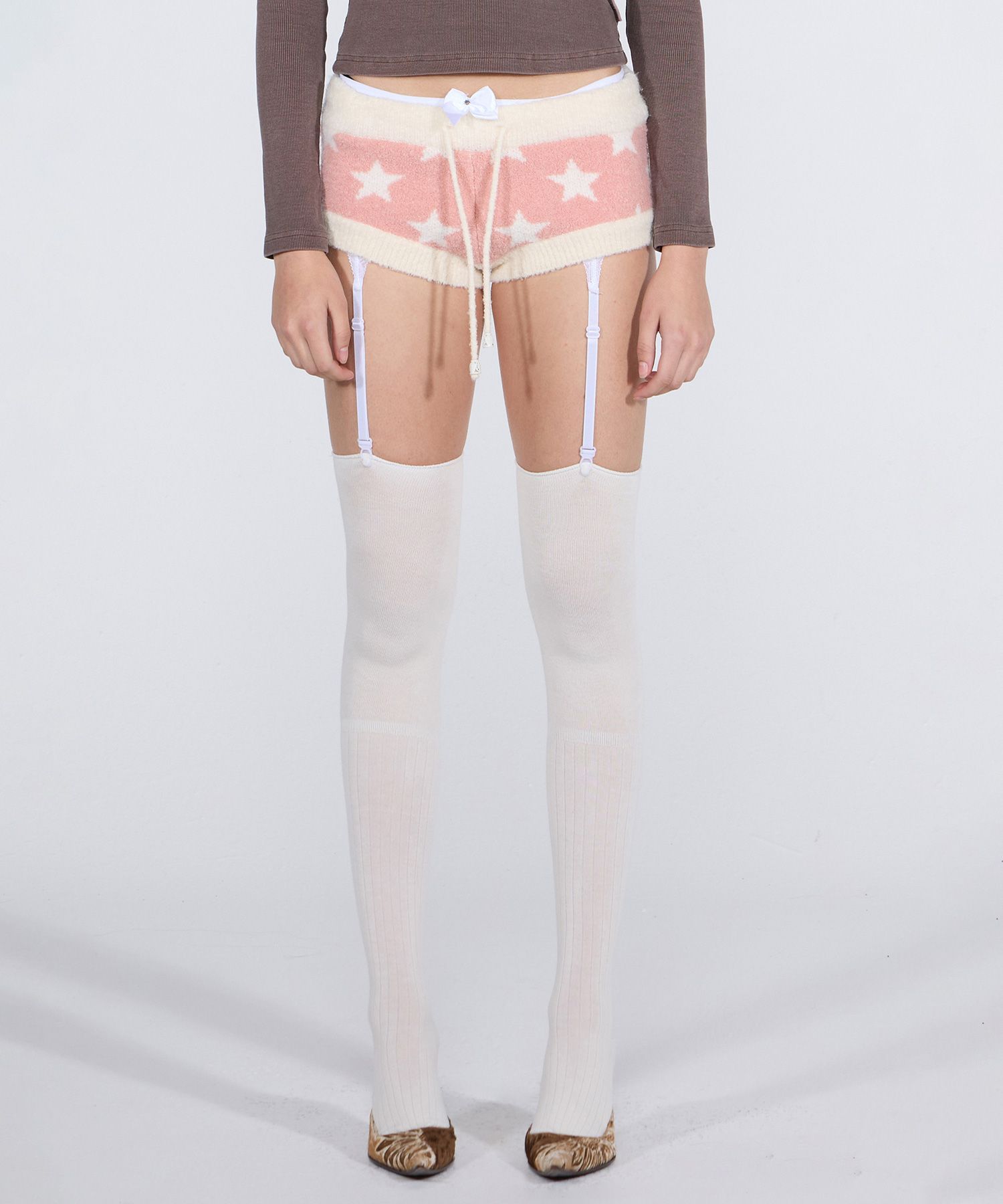MUSINSA | SCULPTOR Boucle Micro Shorts Star