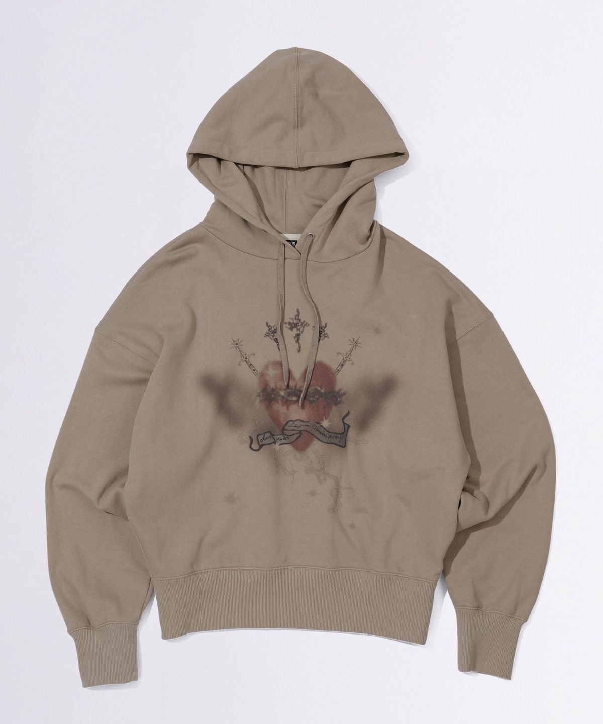 스컬프터(SCULPTOR) Hedonism Tencel Hoodie Taupe