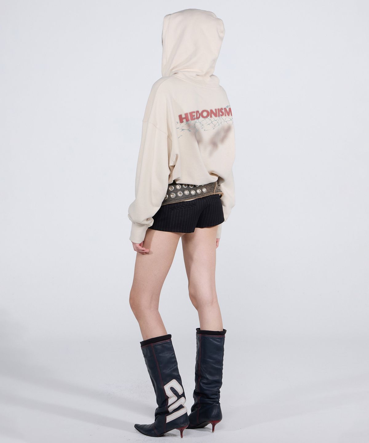 스컬프터(SCULPTOR) Hedonism Tencel Hoodie Pale Apricot