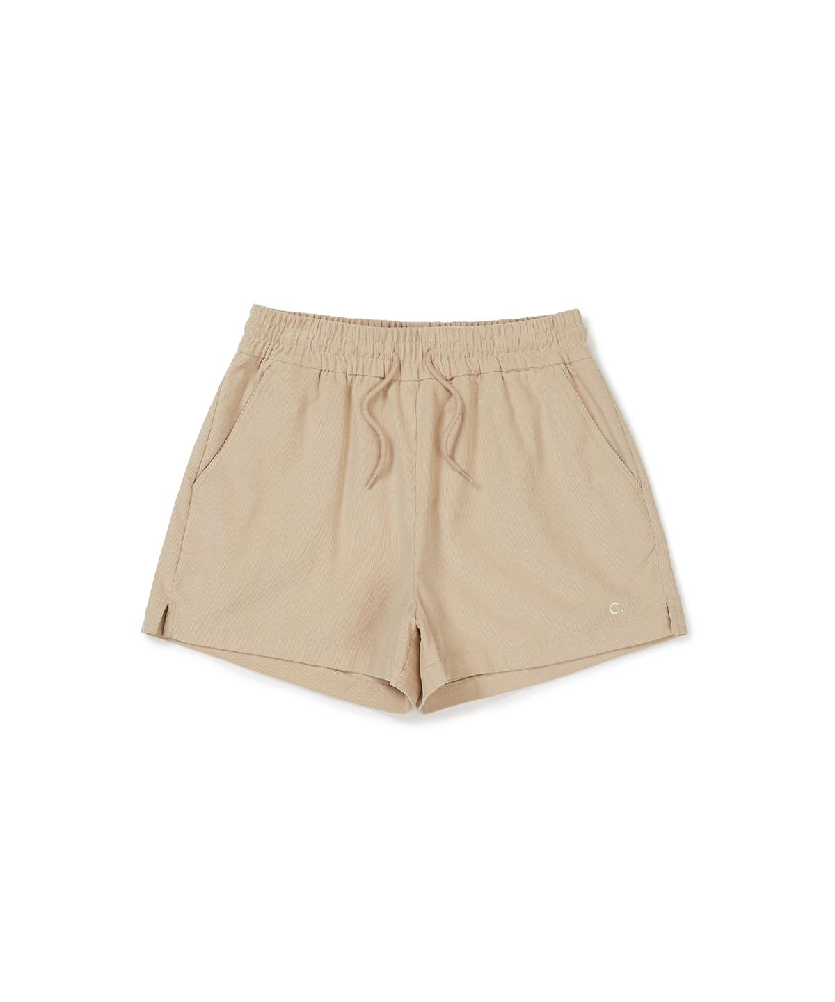 클로브(CLOVE) [24FW clove] Corduroy Banding Shorts (Beige)
