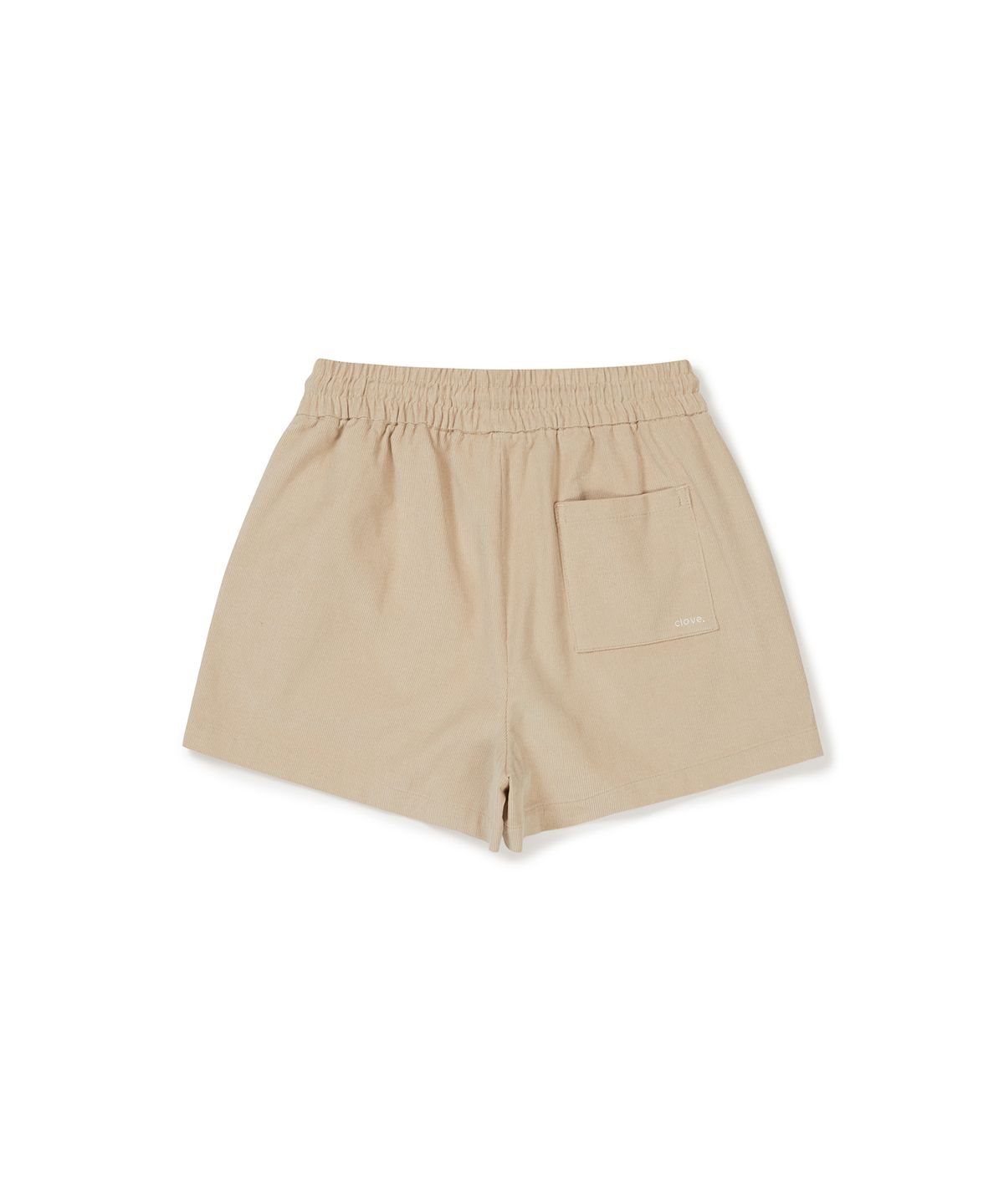 클로브(CLOVE) [24FW clove] Corduroy Banding Shorts (Beige)