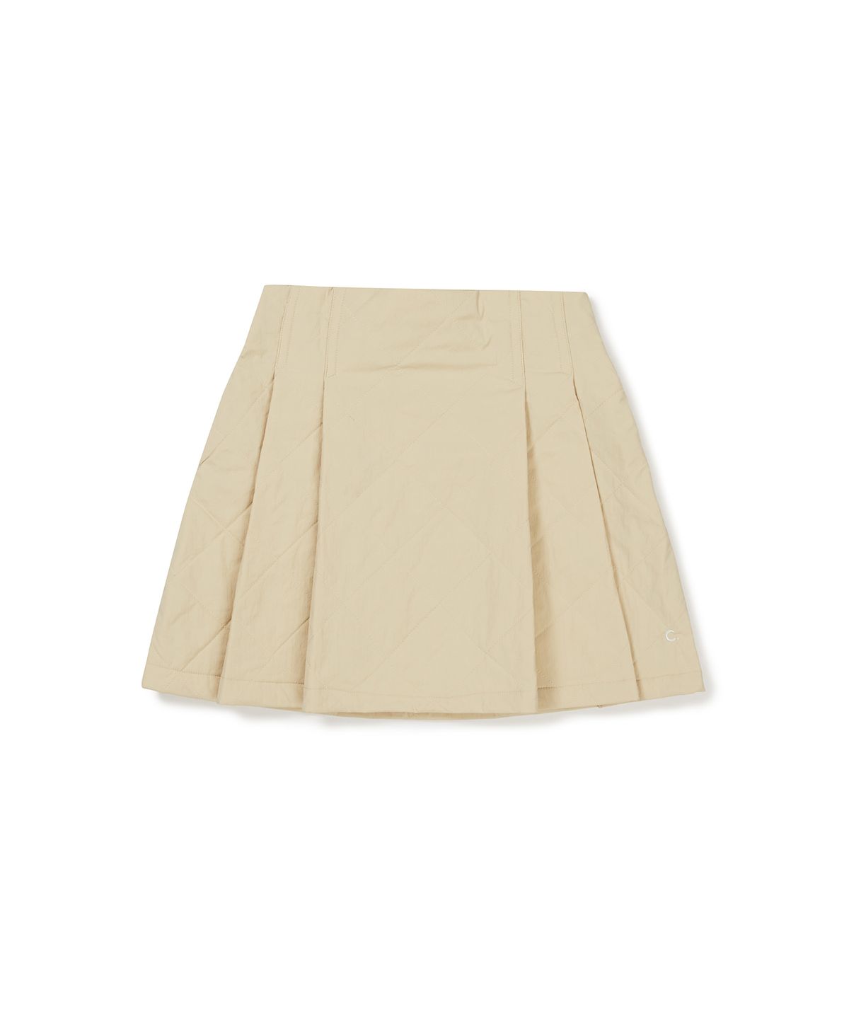 클로브(CLOVE) [24FW clove] Quilted Skirt (Beige)