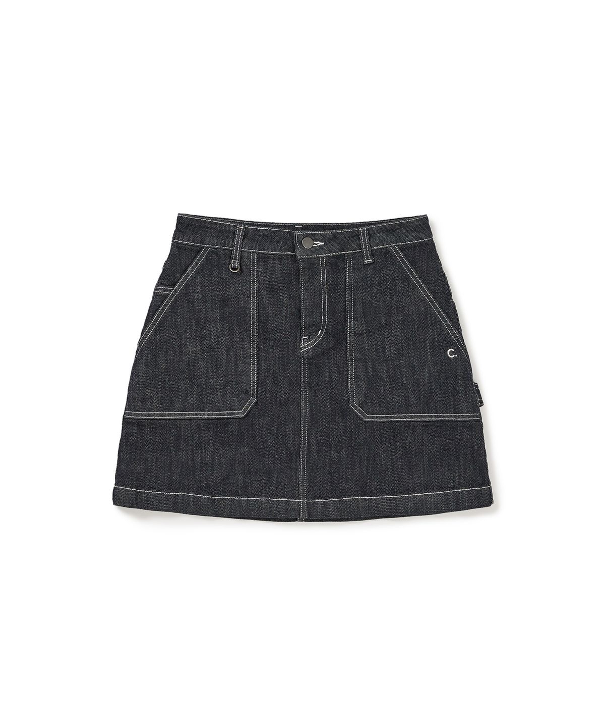 클로브(CLOVE) [24FW clove] Denim Skirt (Dark Indigo)