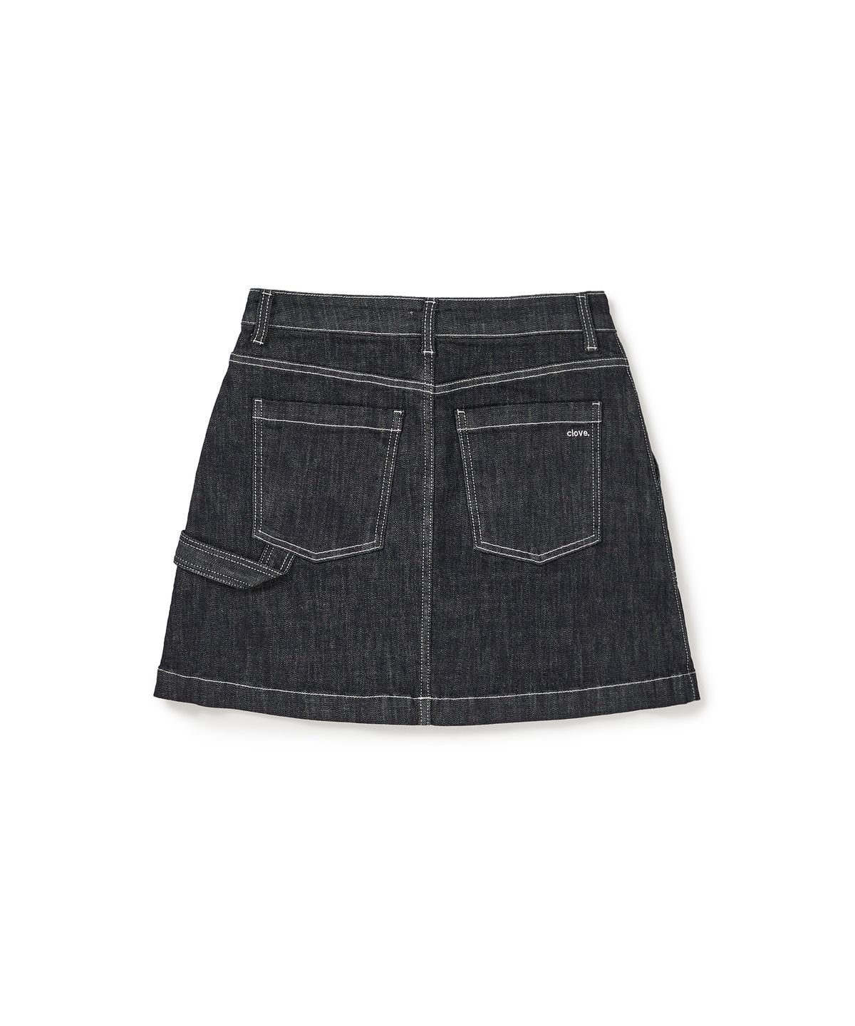 클로브(CLOVE) [24FW clove] Denim Skirt (Dark Indigo)