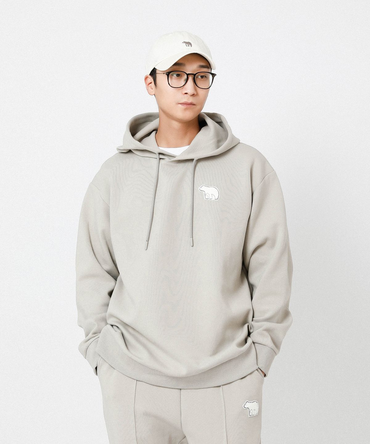 베어하우스(BEARHOUSE) 클라우드(Cloud) 후디_BG