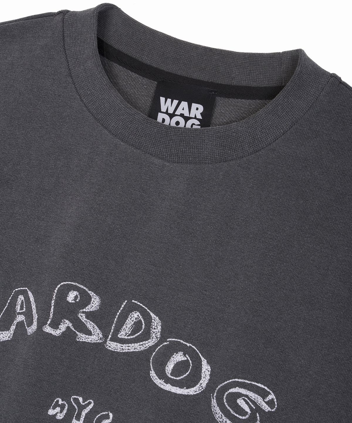 워독(WARDOG) NYC 로고 맨투맨 차콜