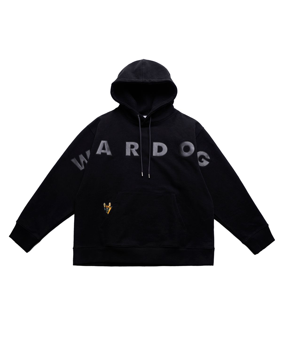 워독(WARDOG) 피카부 후디 블랙