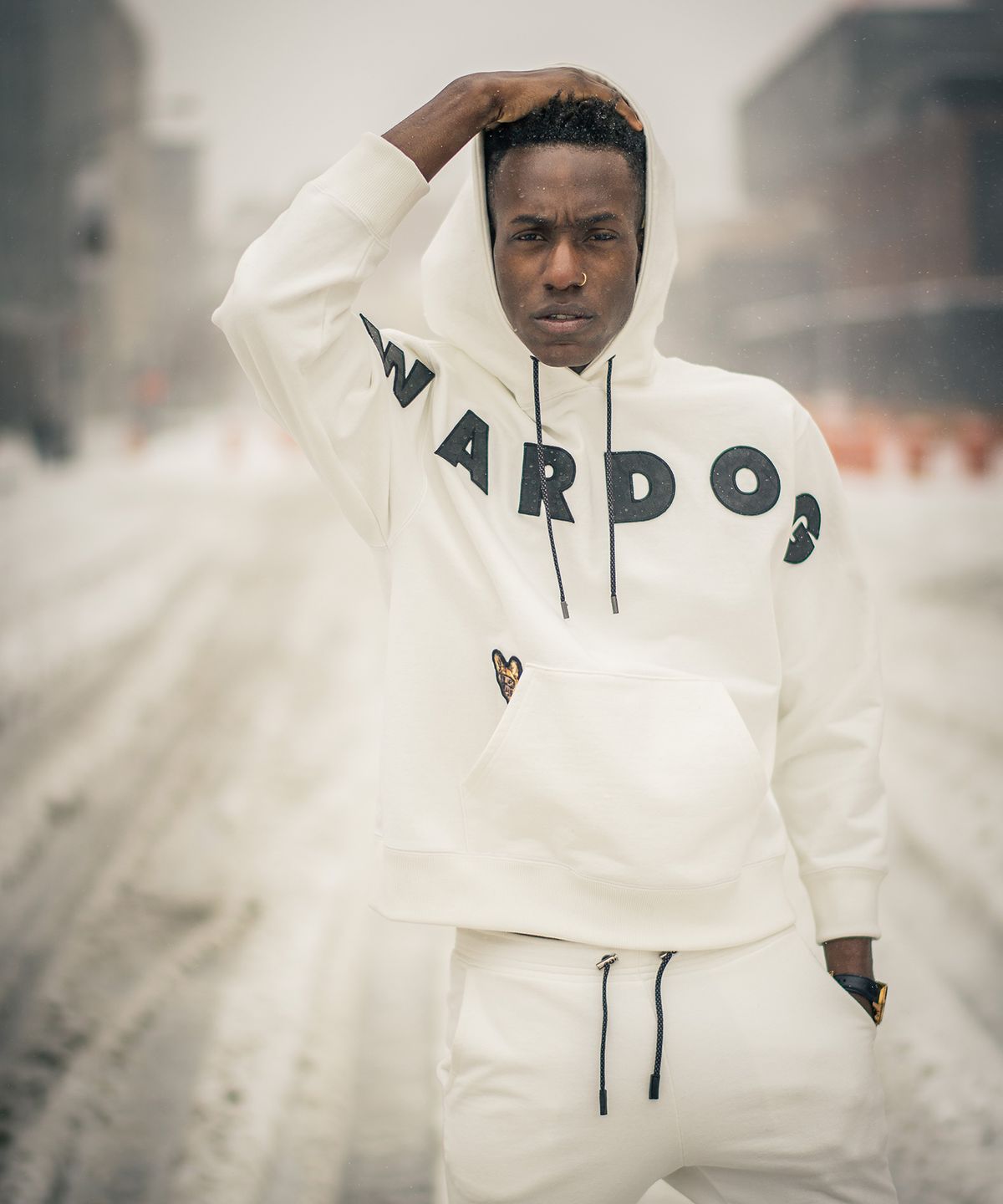 워독(WARDOG) 피카부 후디 인디안 핑크