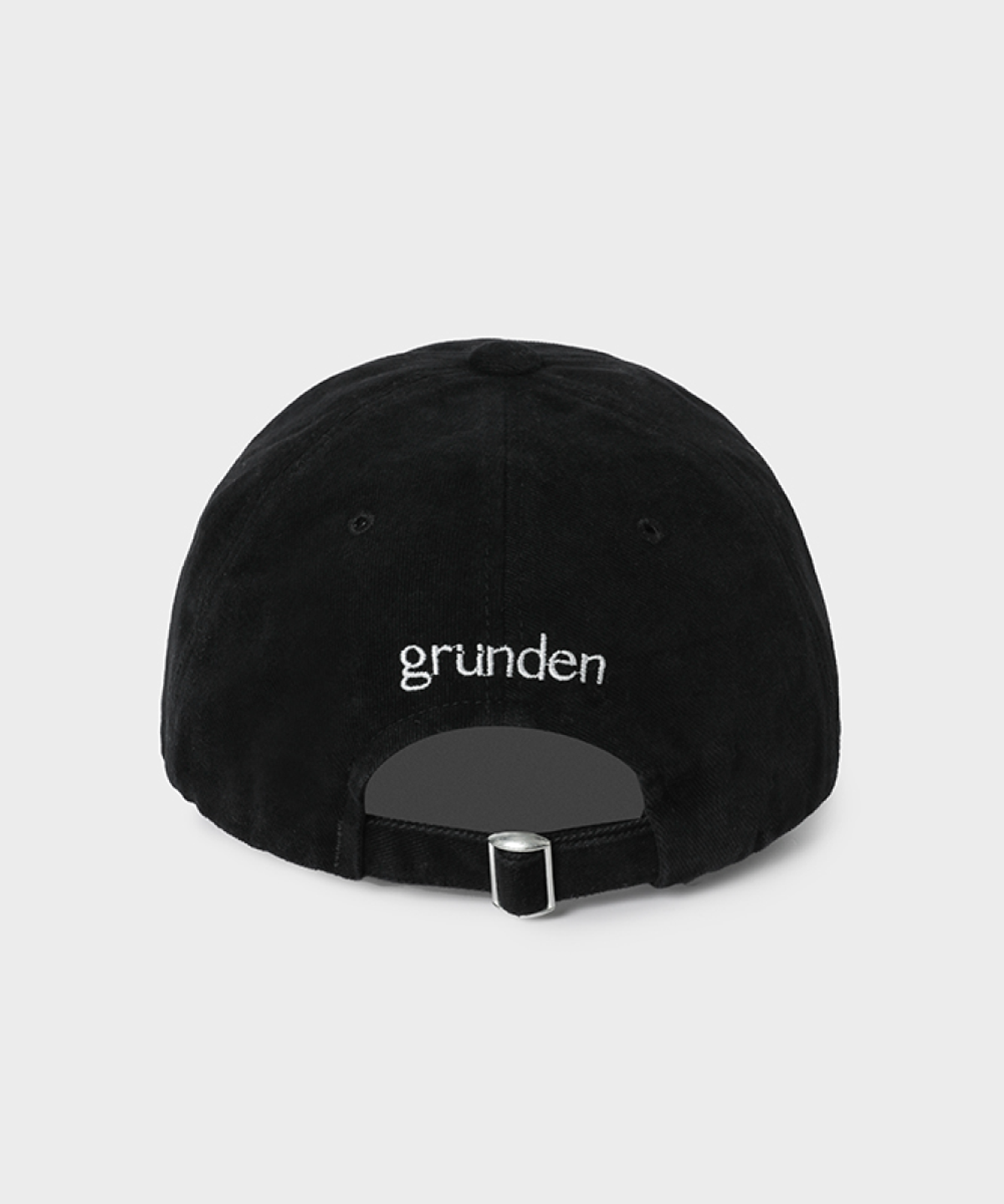 글런든(GRUNDEN) 빈티지 로고 캡 (워시드 블랙)