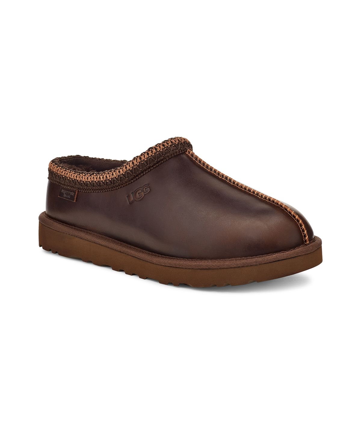 어그(UGG) [MEN] 레더 타스만 슬리퍼 (타스만 LTHR 리젠) - 아이론우드 / 1163890IWD
