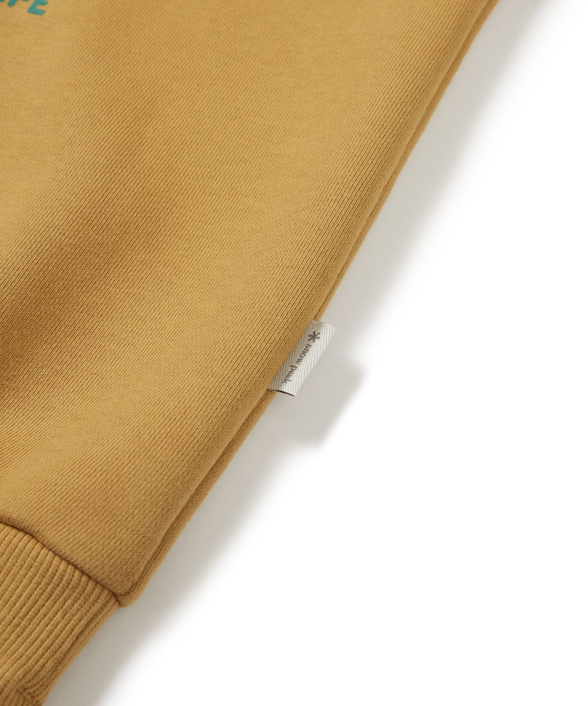 스노우피크 어패럴 키즈(SNOWPEAK APPAREL KIDS) 키즈 그래픽 맨투맨 (S24FKFHT80) Mustard