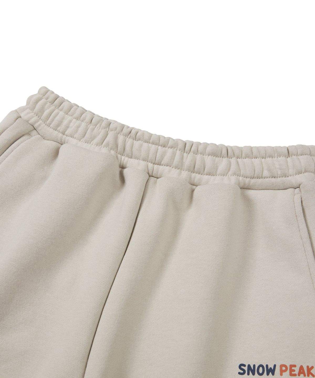 스노우피크 어패럴 키즈(SNOWPEAK APPAREL KIDS) 키즈 그래픽 조거 팬츠 (S24FKFFP80) Light Beige