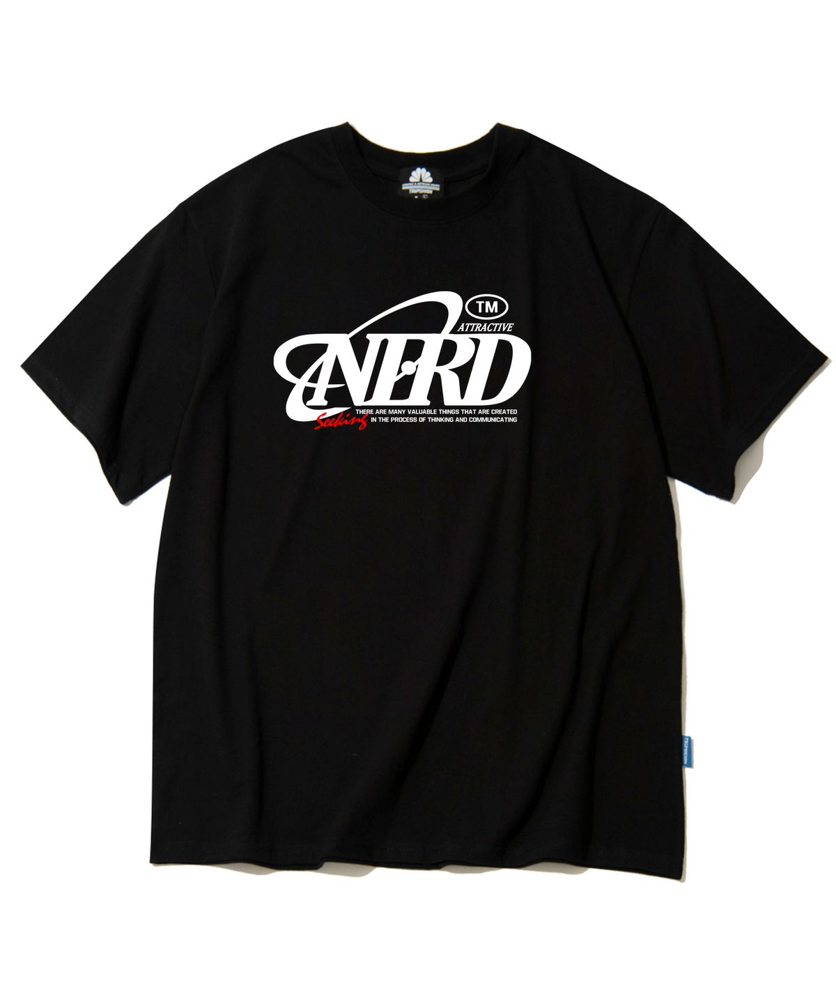 트립션(TRIPSHION) Nerd 로고 티셔츠 - 8 컬러