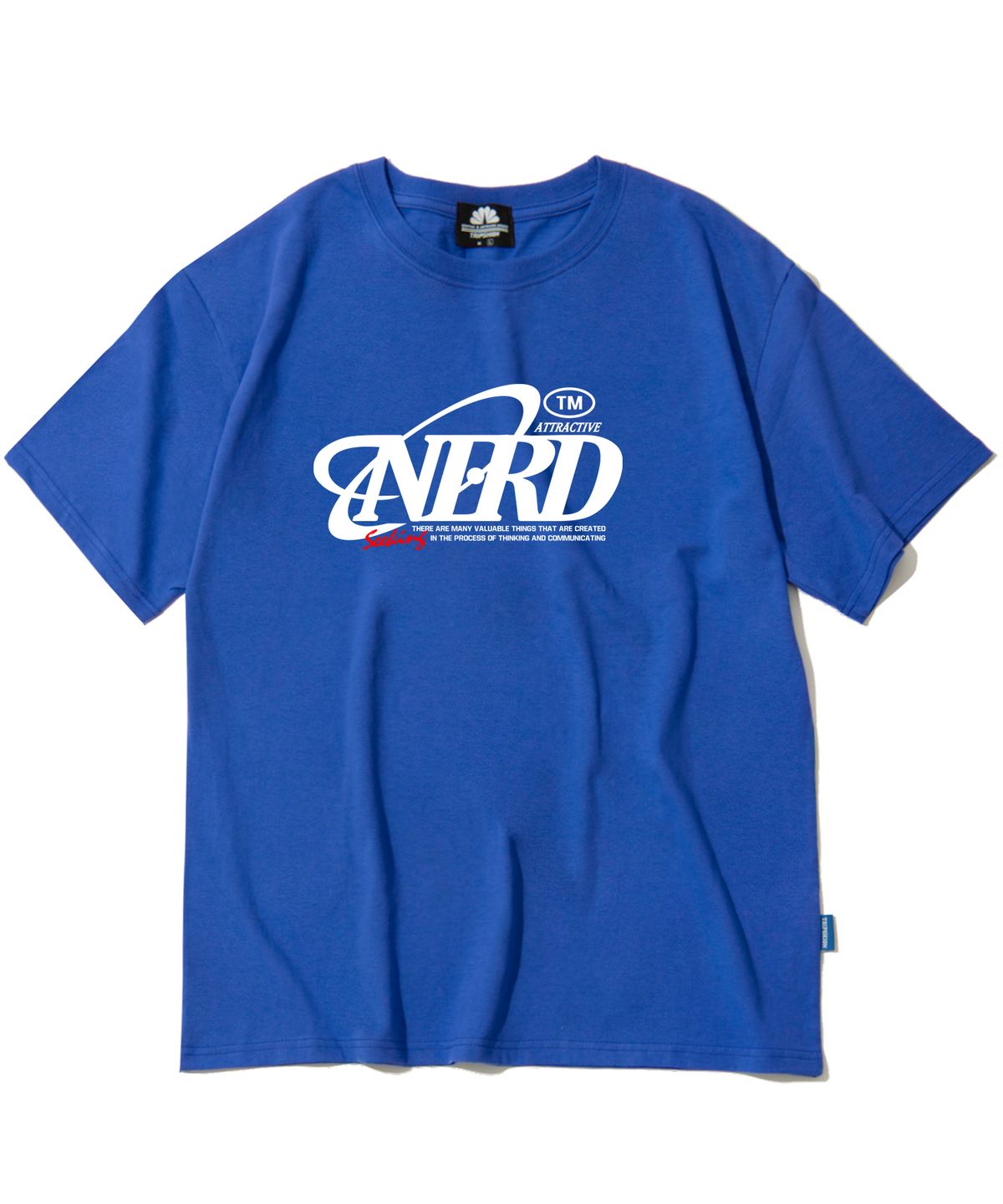 트립션(TRIPSHION) Nerd 로고 티셔츠 - 8 컬러