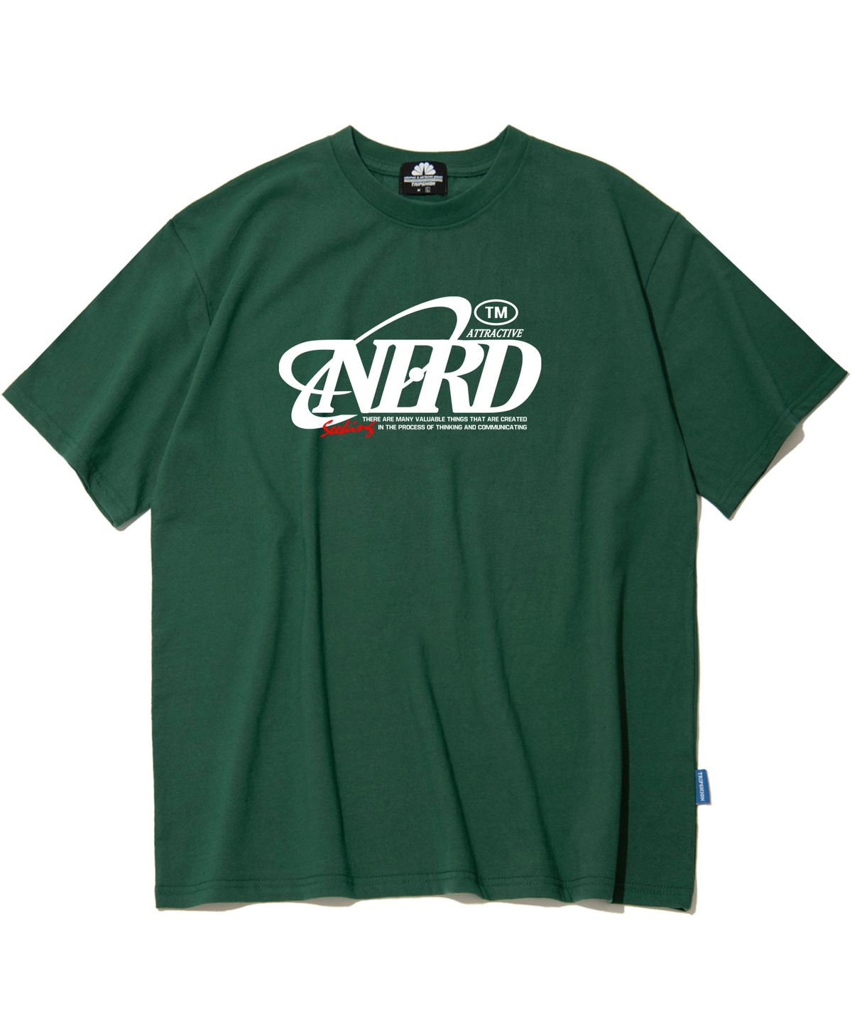 트립션(TRIPSHION) Nerd 로고 티셔츠 - 8 컬러