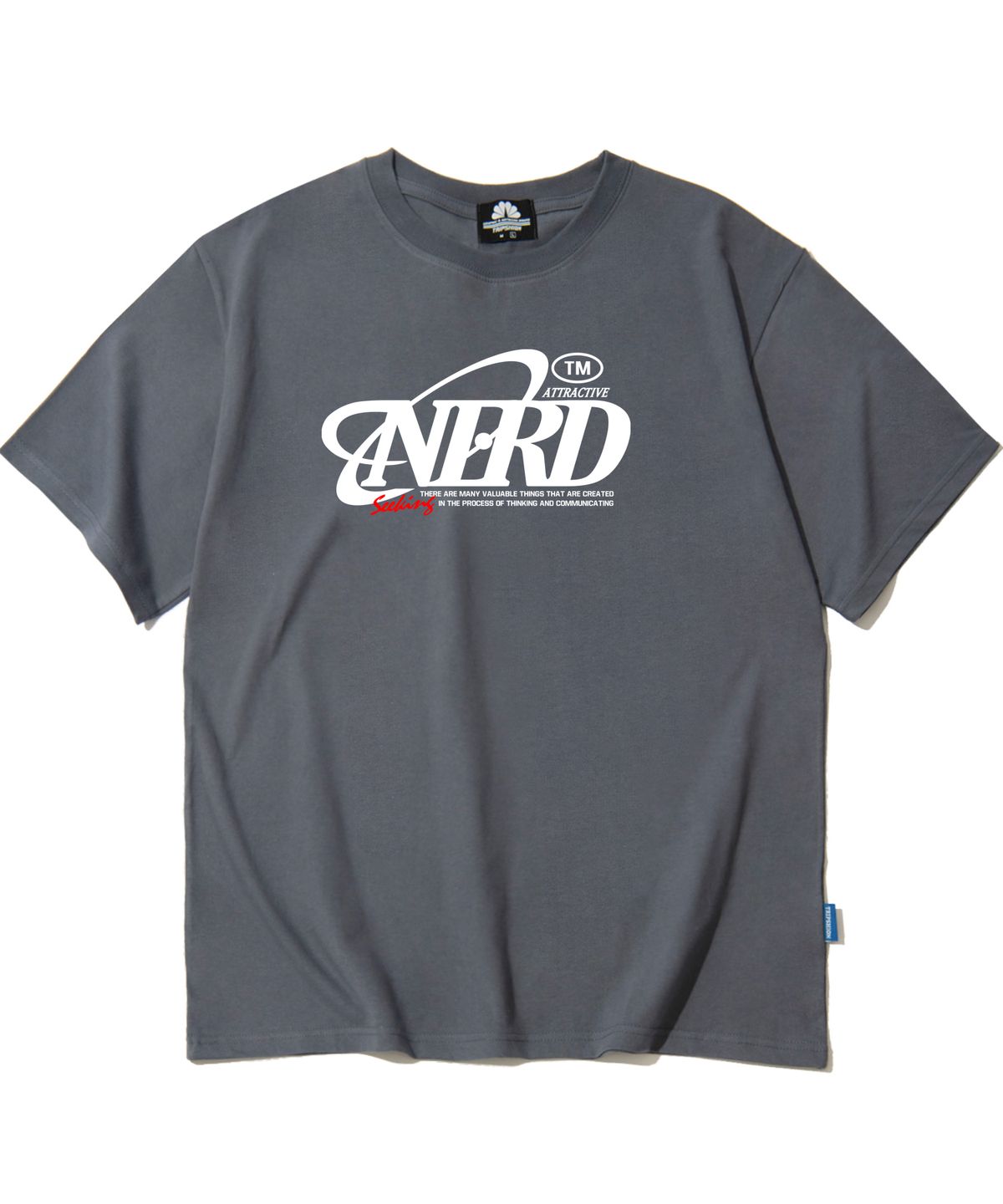 트립션(TRIPSHION) Nerd 로고 티셔츠 - 8 컬러