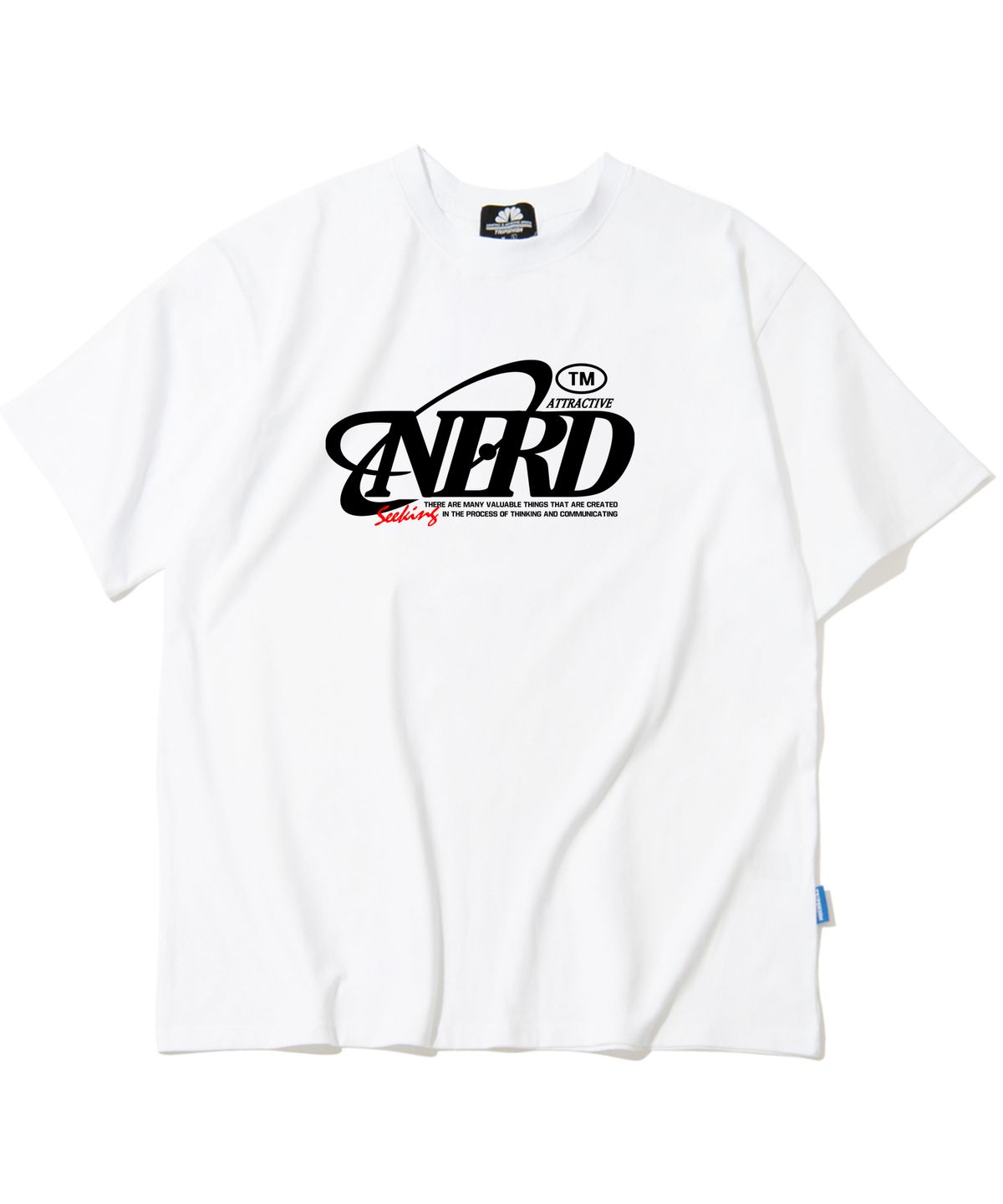 트립션(TRIPSHION) Nerd 로고 티셔츠 - 8 컬러