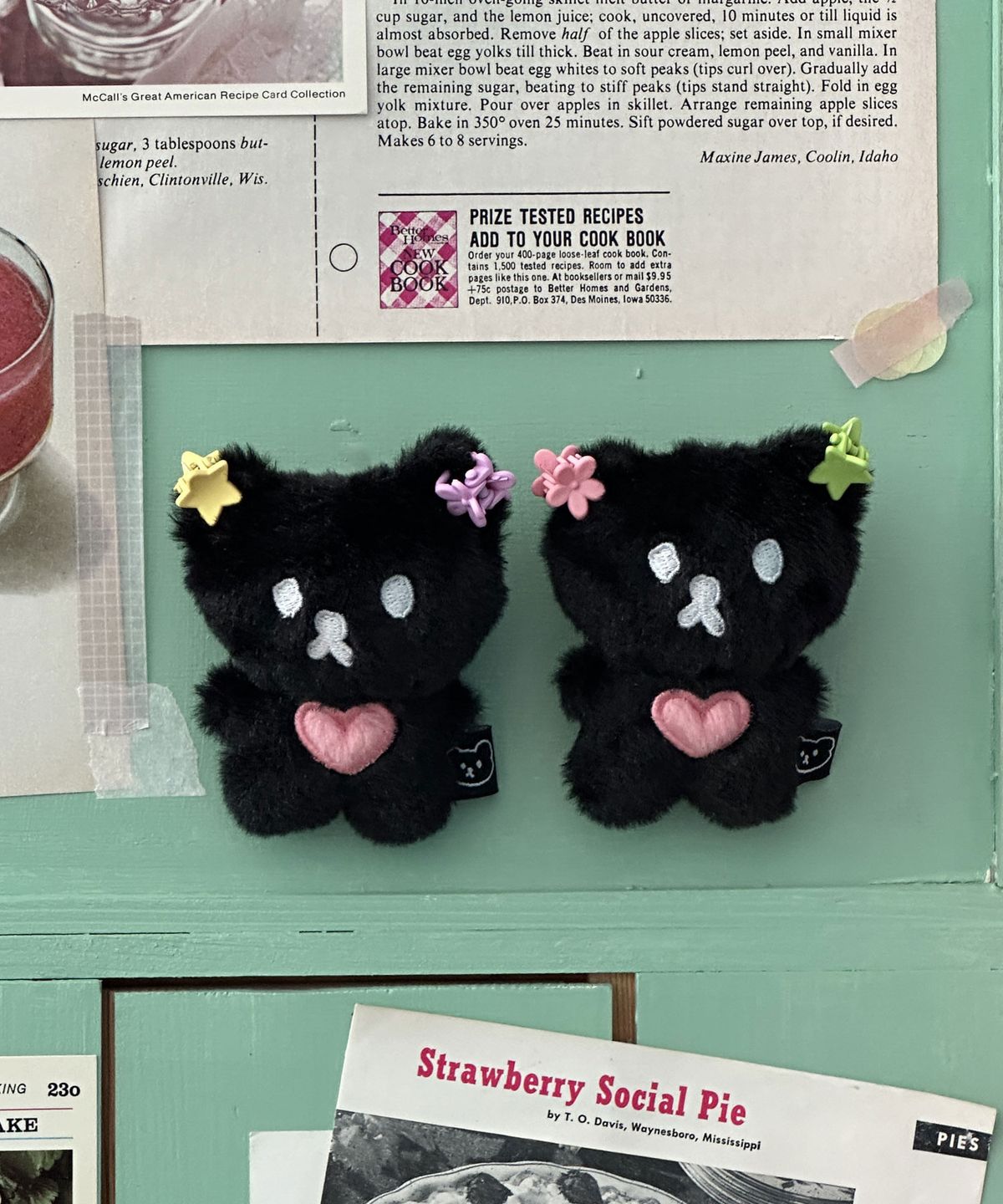 마찌(MAZZZZY) love muffin key ring (black) 인형키링
