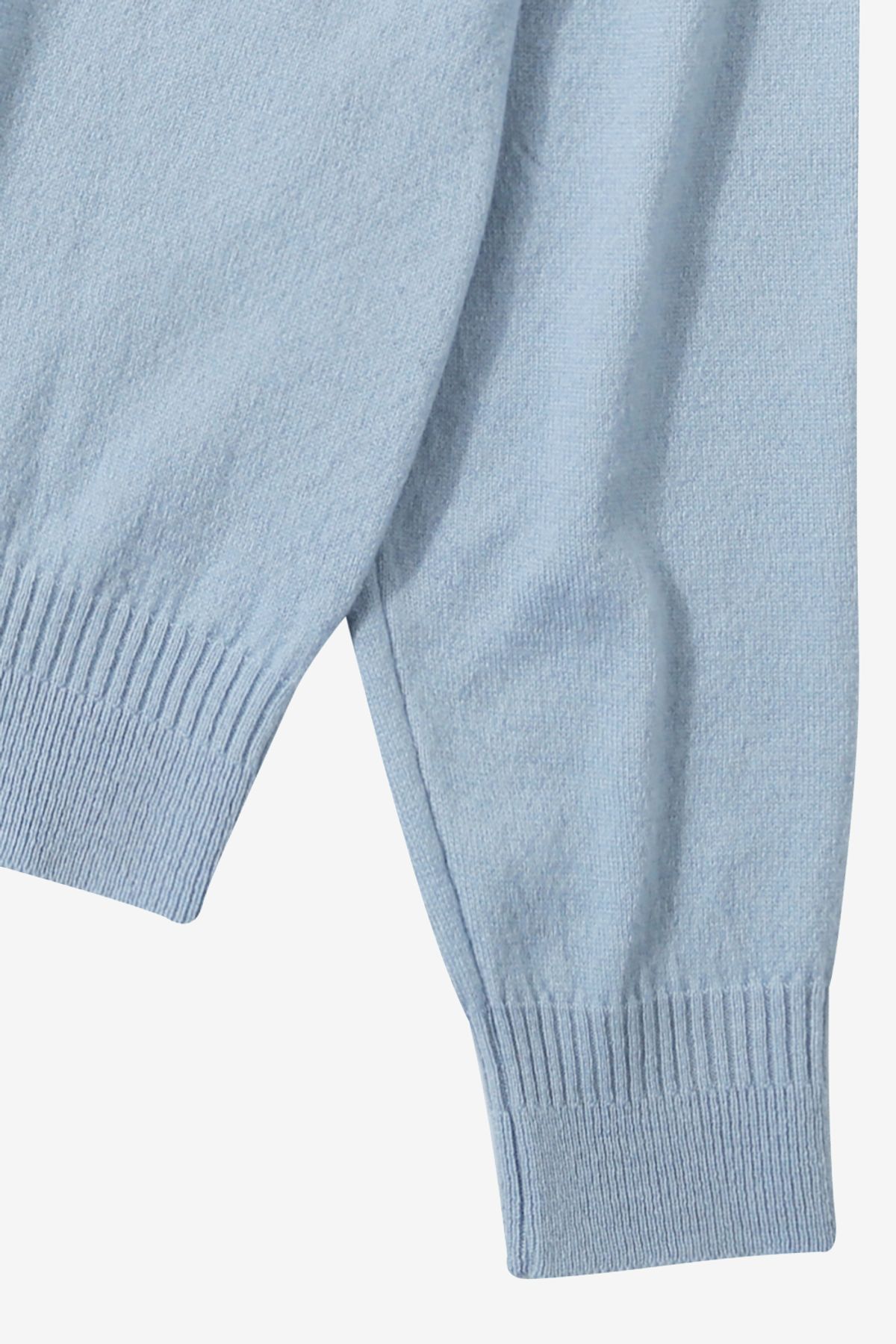 르몽생미셸(LE MONT ST MICHEL) Lambs wool mutton cardigan_Sky