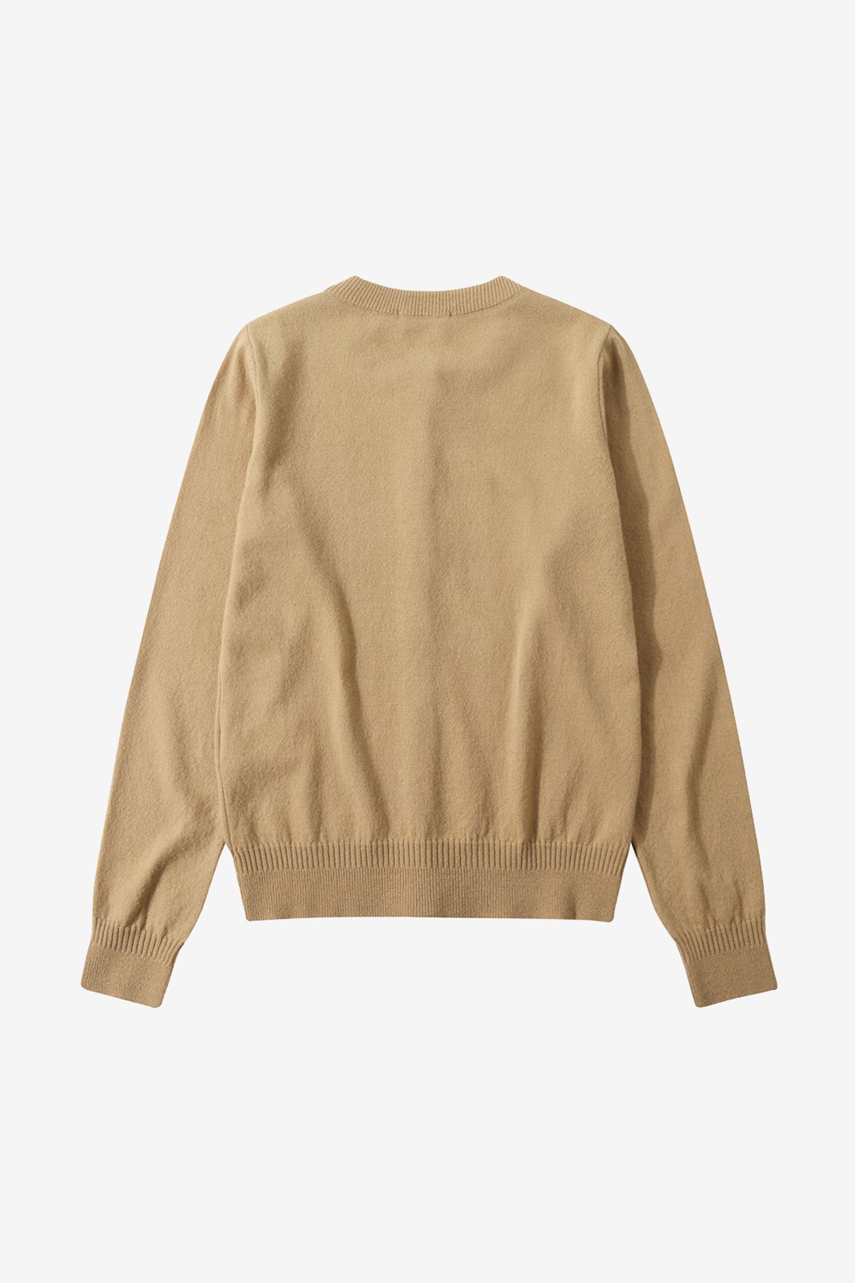 르몽생미셸(LE MONT ST MICHEL) Lambs wool mutton cardigan_Beige