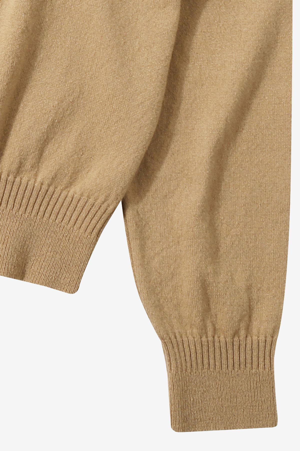 르몽생미셸(LE MONT ST MICHEL) Lambs wool mutton cardigan_Beige
