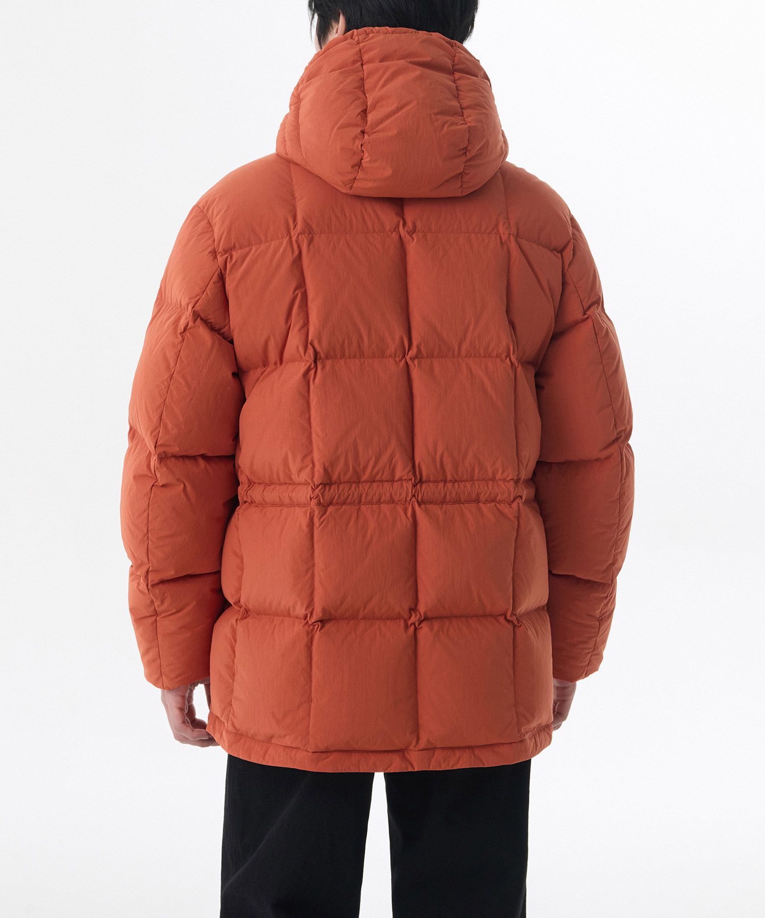 MUSINSA公式 | MUSINSA STANDARD カラコラムダウンパーカー [オレンジ]