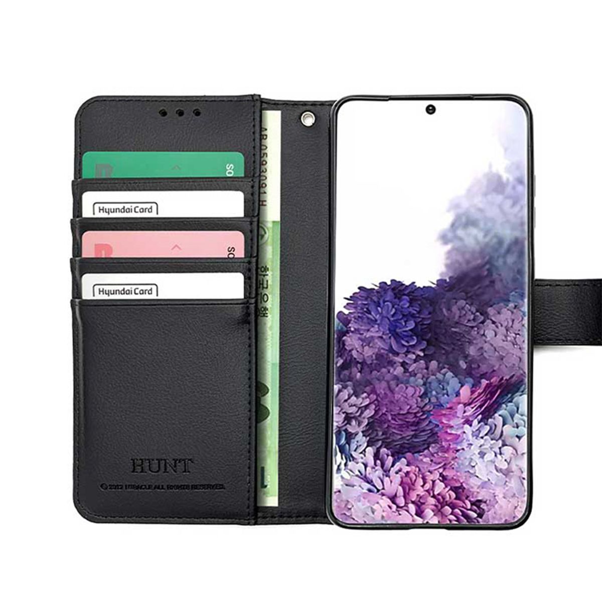 미스터마켓(MRMARKET) 헌트 다이어리 카드 지갑케이스 갤럭시