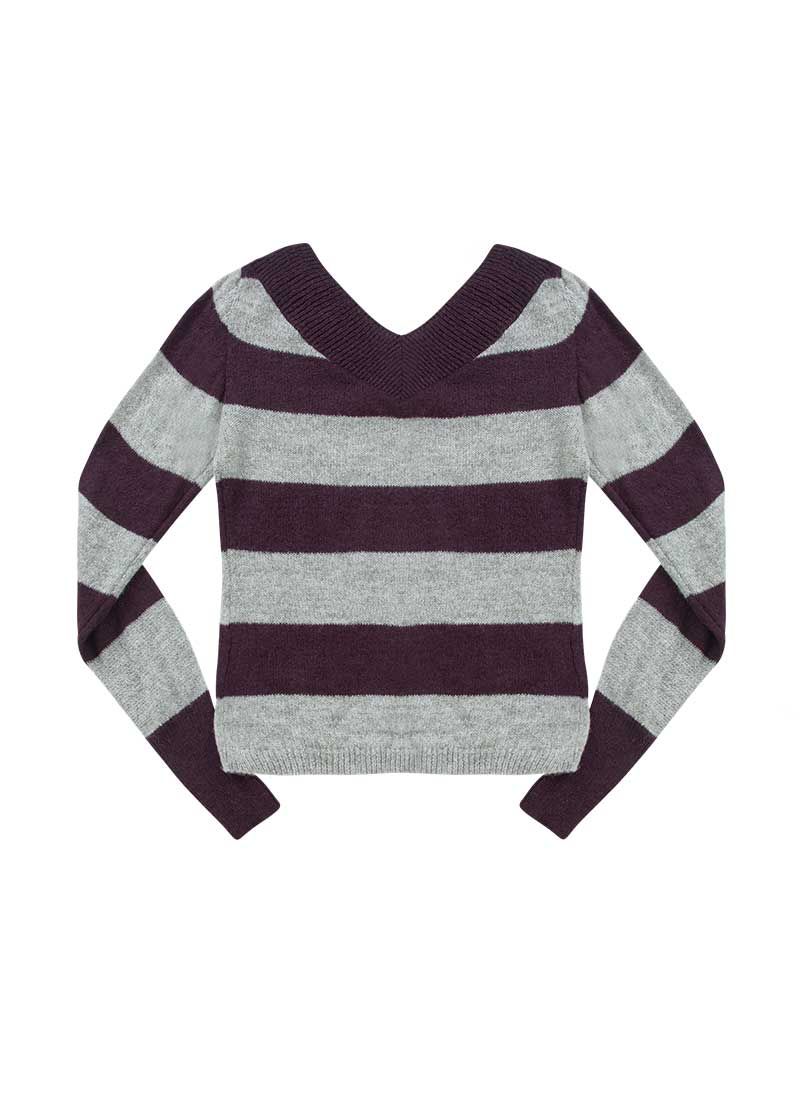 ASON アズオン PONY STRIPE KNIT MUSINSA | ASON PONY STRIPE KNIT / PURPLE