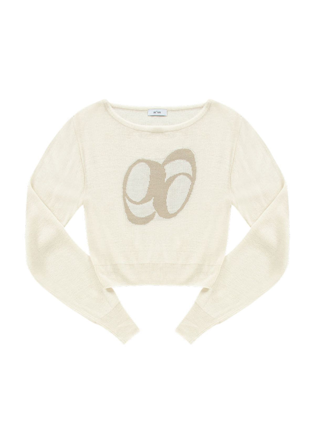 애즈온(ASON) BOAT NECK KNIT / IVORY