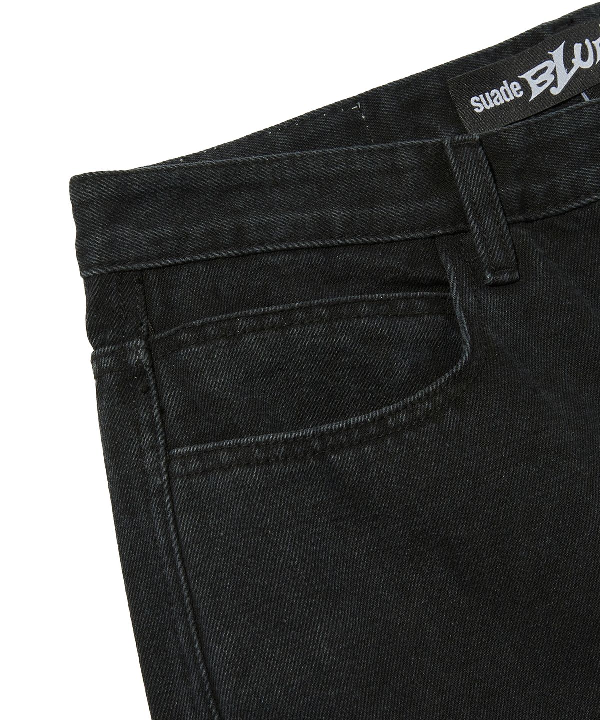 스웨이드(SUADE) FLARE DENIM [BLACK]