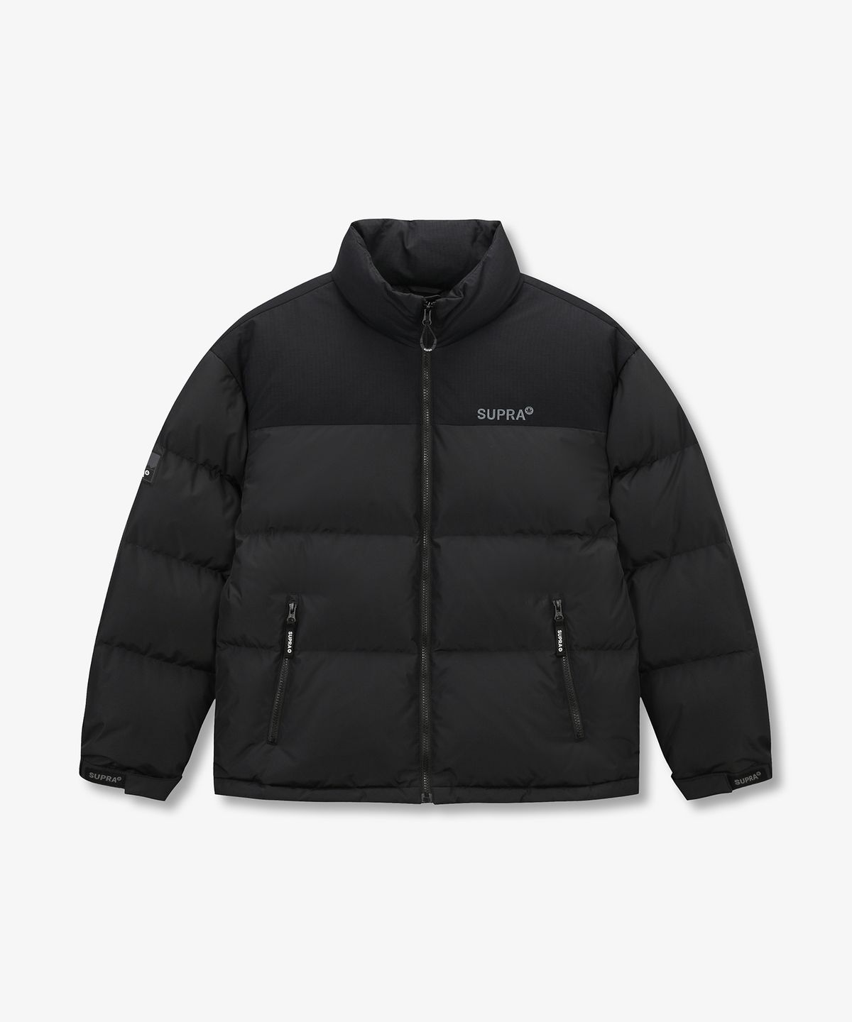 수프라(SUPRA) 베이직 숏 다운 자켓(BLACK)