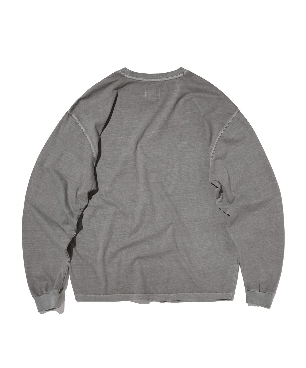 스웨이드(SUADE) MIXED LOGO LONG SLEEVE [PIGMENT GRAY]