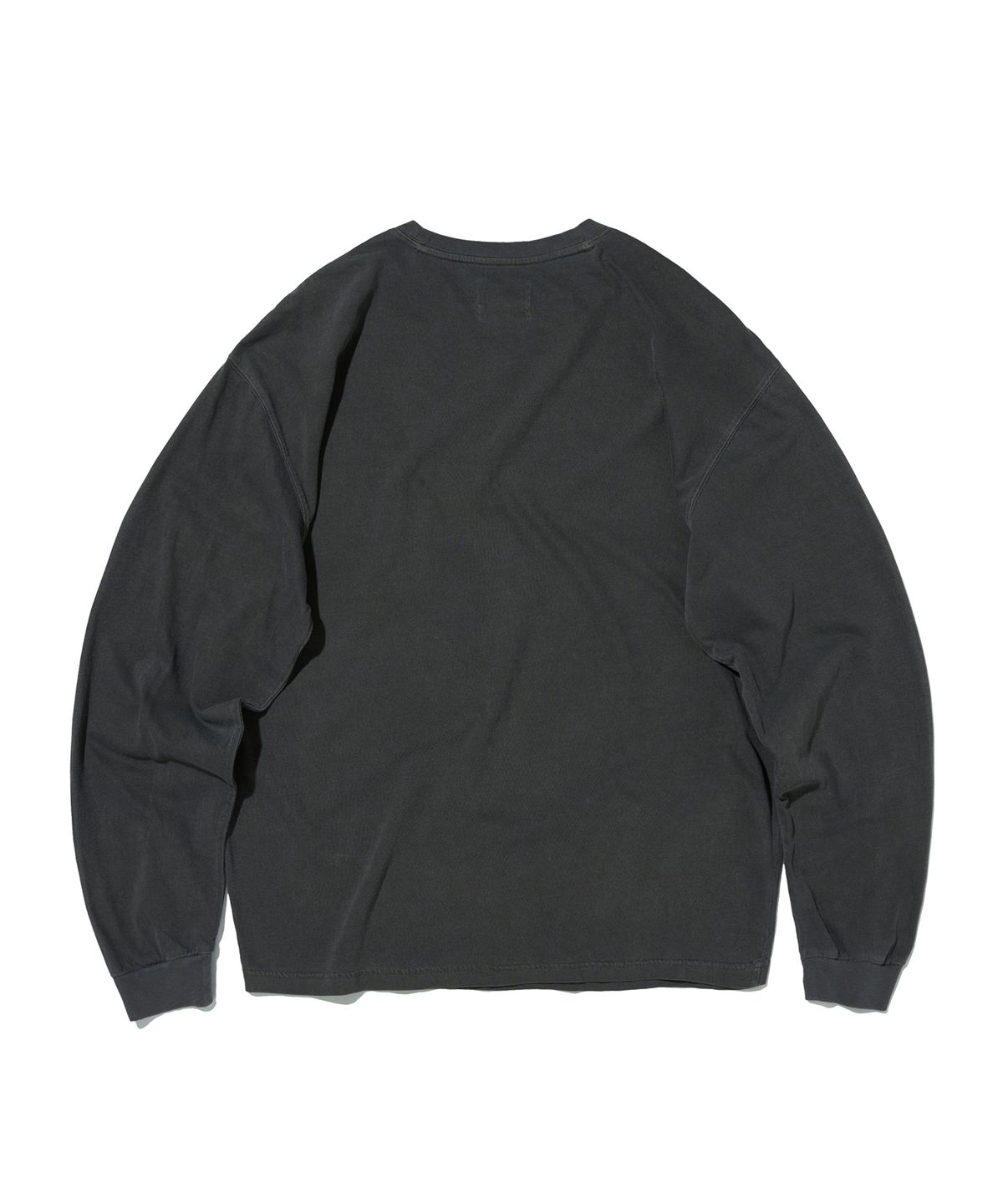 스웨이드(SUADE) MIXED LOGO LONG SLEEVE [PIGMENT BLACK]