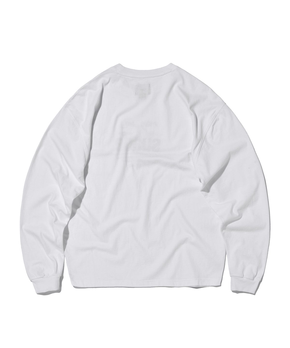스웨이드(SUADE) MIXED LOGO LONG SLEEVE [WHITE]