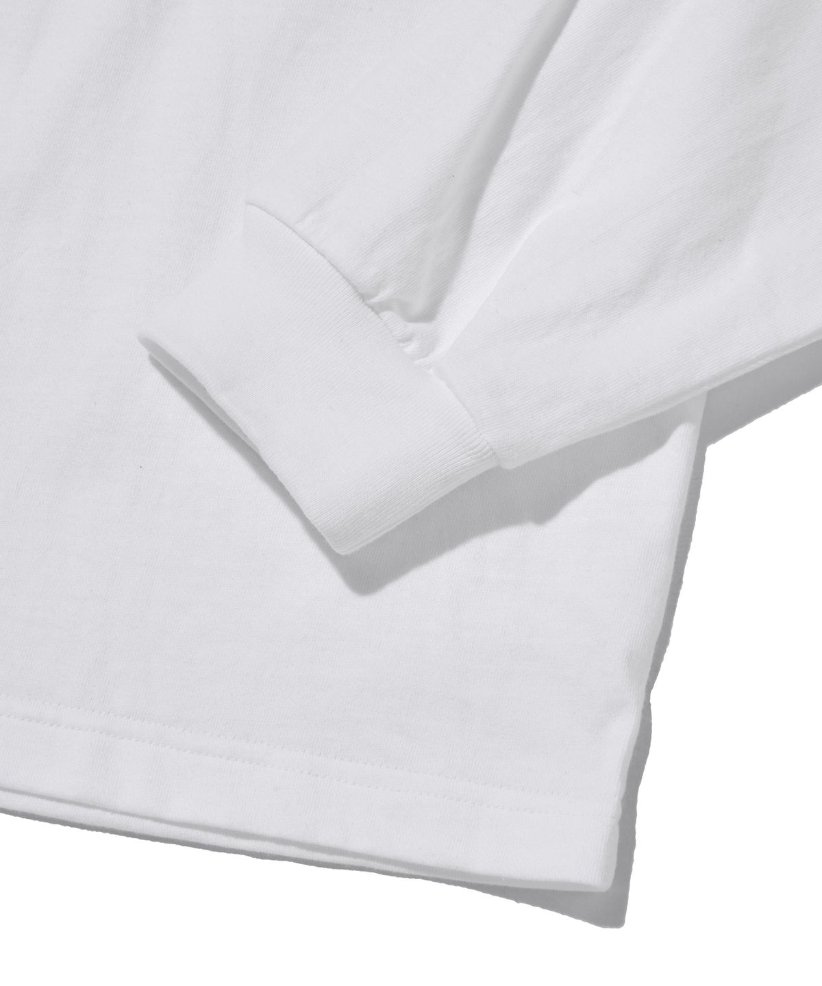 스웨이드(SUADE) MIXED LOGO LONG SLEEVE [WHITE]