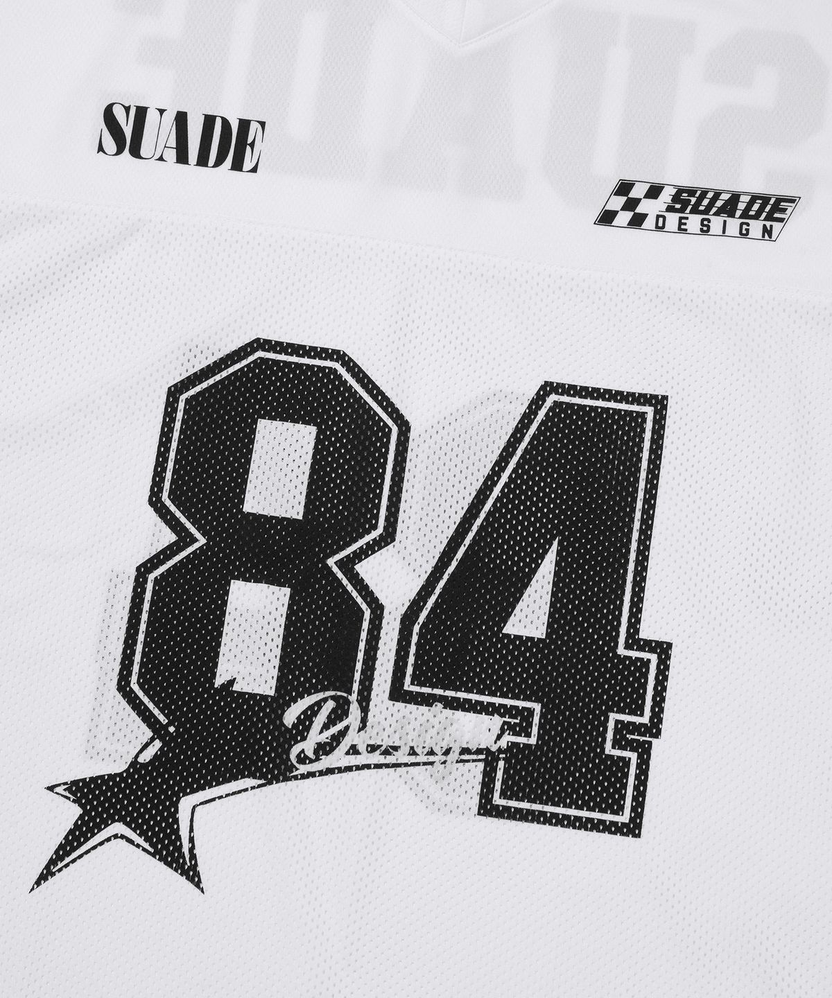 스웨이드(SUADE) 84 STAR RACING LONG SLEEVE [WHITE]